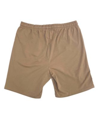 ラウンジ ストレッチコットン ショートパンツ ロゴエンブロイダリー