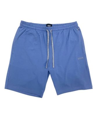ラウンジ ストレッチコットン ショートパンツ ロゴエンブロイダリー