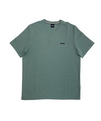 ＜BOSS (Men・ナイティ)＞コットンブレンド　パジャマＴシャツ　ロゴエンブロイダリー　ＢＳＨ２６３００３ー