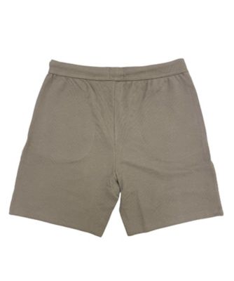 コットンブレンド パジャマショートパンツ ロゴエンブロイダリー