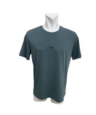 ストレッチコットン パジャマTシャツ シグネチャーストライプ テープ 