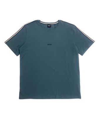 ＜BOSS (Men・ナイティ)＞ストレッチコットン　パジャマＴシャツ　シグネチャーストライプ　テープ　ＢＳＨ２６３００５ー