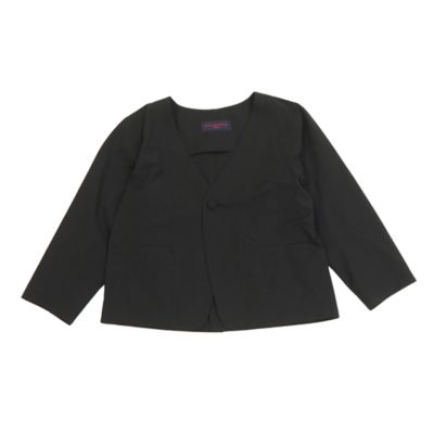 ノーカラーサマージャケット