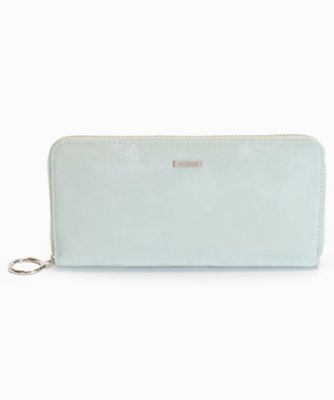 シルキーレザーラウンド型ロングウォレット　ＢＴＶ１０６６
