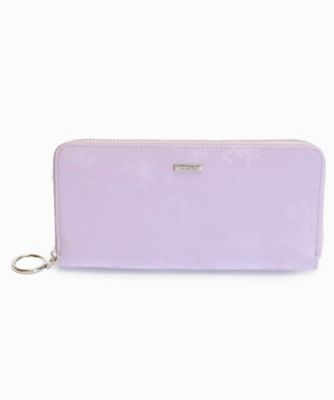シルキーレザーラウンド型ロングウォレット　ＢＴＶ１０６６