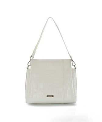 ＜BARCOS (Women)＞シャイニングレザークロコダイル型押し２ｗａｙショルダー　ＢＴＶ１１４８