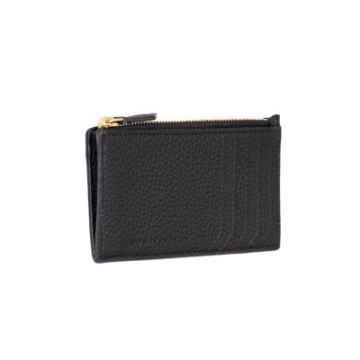 ボナベンチュラ ミニジップウォレット 黒 牛革 クロコ調 未使用 ミニジップウォレット | BONAVENTURA (Women)/ボナベンチュラ | 三越