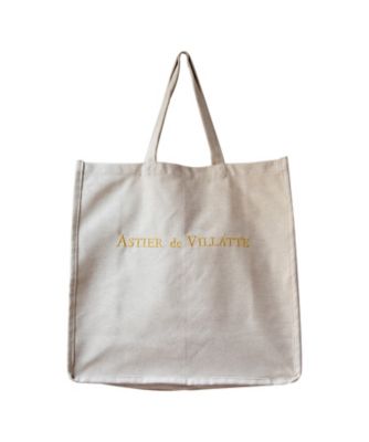 ＜ASTIER de VILLATTE ＞Ｅｃｒｕ　ショッピングバッグ