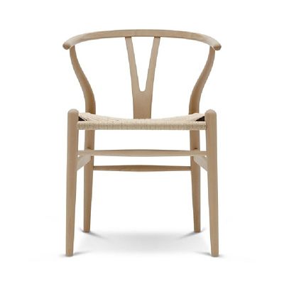 【受注商品】ＣＨ２４　Ｙチェア／ナチュラルシート　ＳＨ４５