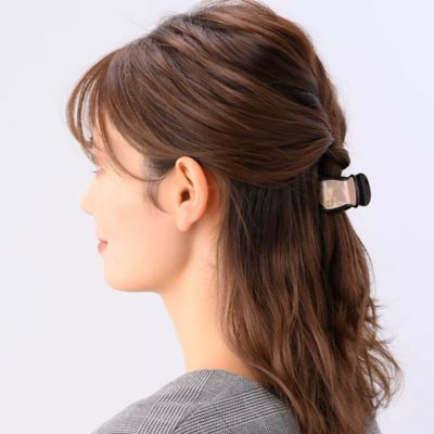 Ｗｅｂ限定　ミネラルパターン　バンスクリップ　Ｓ