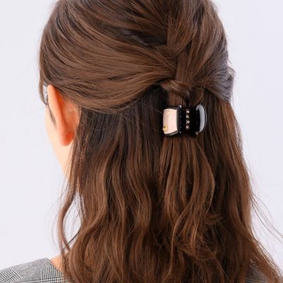 Ｗｅｂ限定　ミネラルパターン　バンスクリップ　Ｓ