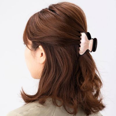 Ｗｅｂ限定　ミネラルパターン　バンスクリップ　Ｍ