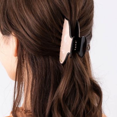 Ｗｅｂ限定　ミネラルパターン　バンスクリップ　Ｌ