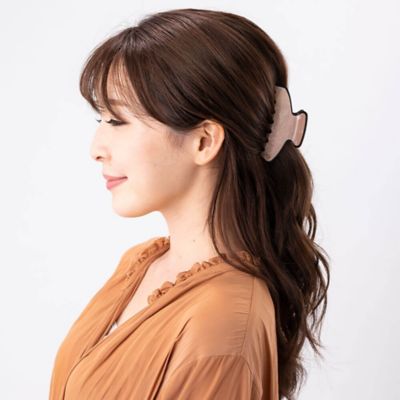 Ｗｅｂ限定　ミネラルパターン　バンスクリップ　Ｌ