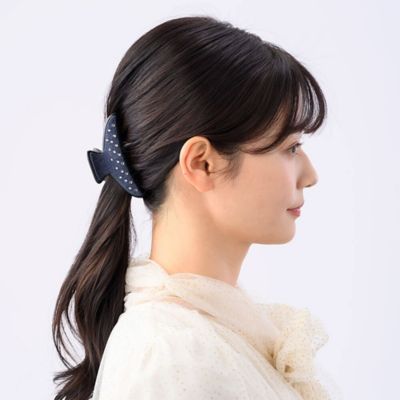 Ｗｅｂ限定　クラッシーインディゴ　バンスクリップ