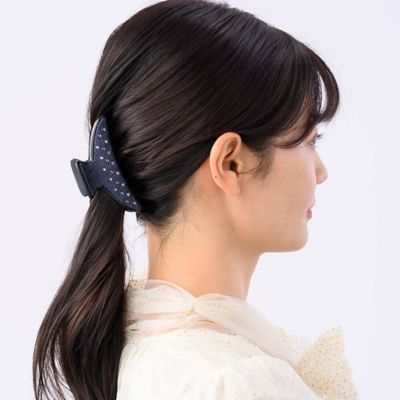 Ｗｅｂ限定　クラッシーインディゴ　バンスクリップ