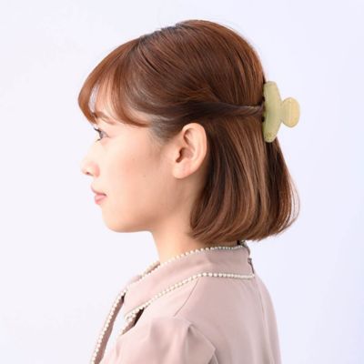 Ｗｅｂ限定　シャインストーン　バンスクリップ　Ｍ