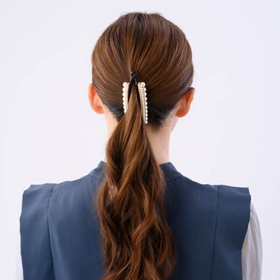 Ｗｅｂ限定　ミューズパール　バナナクリップ