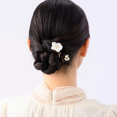 シェルフローラル ホイップクリップ2個セット | Complex Biz (Women