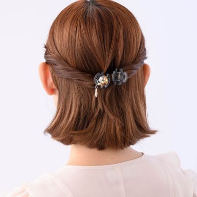 コンプレックスビズ　ヘアクリップ　4個セット　美品 Web限定 Canal 4℃×Complex Biz サクラ ホイップ