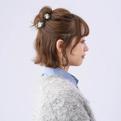 ブルーミーフラワー　ホイップクリップ２個セット　ＣＢＺ０１０－０８－００６７