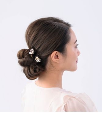 j*ん様 コンプレックスビズ　ファインシェル　フイップクリップ2個セット (ホワ ファインシェル ホイップクリップ2個セット(ホワイト