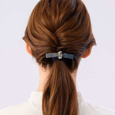 クリスタルメッシュノット ポニー | Complex Biz (Women