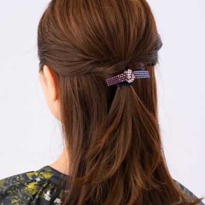 口コミ サイト 商品 クリスタルメッシュノット ポニー (Women Biz Complex | ヘアアクセサリー