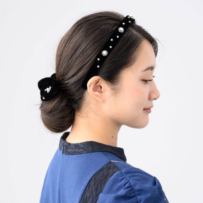 Web限定 ブリリアントパール ツイスト シュシュ | Complex Biz