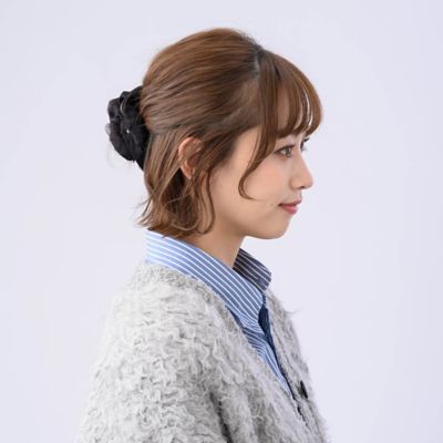 パフフローラル　シュシュ　ＣＢＺ０３５－０３－０１２０