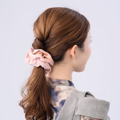 パフフローラル　シュシュ　ＣＢＺ０３５－０３－０１２０