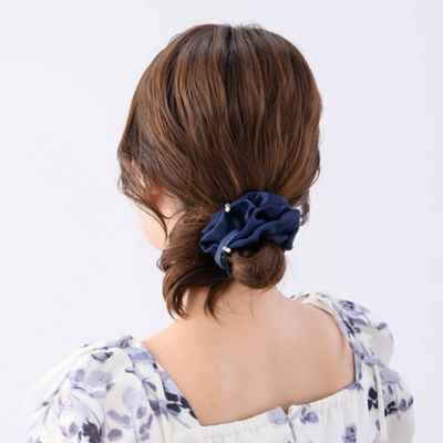 フローラルパール　シュシュ　ＣＢＺ０３５－０３－０１２７