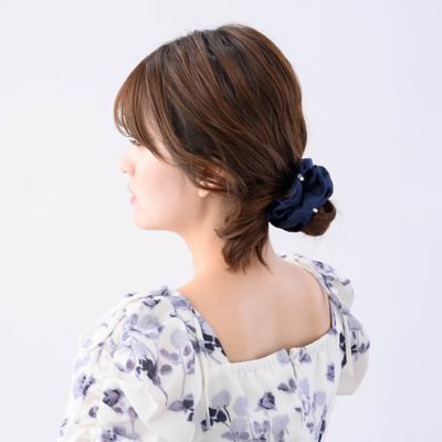 フローラルパール　シュシュ　ＣＢＺ０３５－０３－０１２７