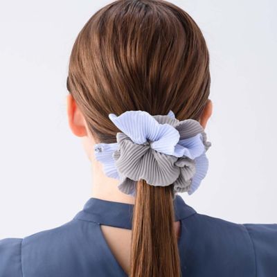 コンプレックスビズ　ヘアアクセサリー　カチューシャ　シュシュ　ヘアかクリップ コンプレックスビズ カチューシャ ヘアクリップ 4点セット