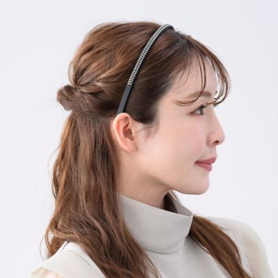 クリスタルメッシュ ヘアバンド CBZ040－01－0041