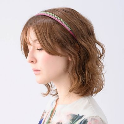 クリスタルメッシュ ヘアバンド CBZ040－01－0041