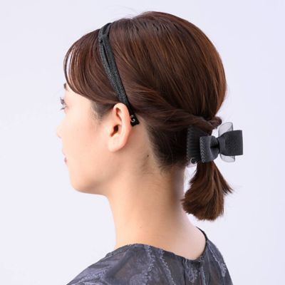クラシカルラフィア　ヘアバンド