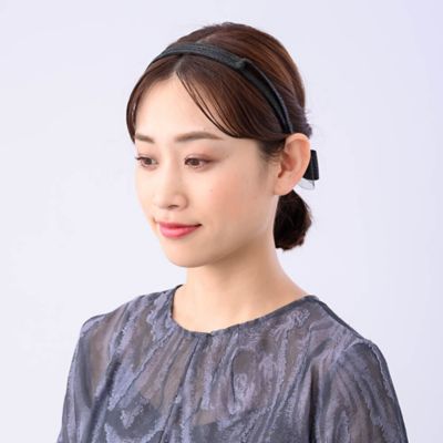 クラシカルラフィア　ヘアバンド