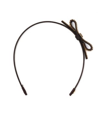 クリスタルメッシュパヴェリボン ヘアバンド CBZ040－02