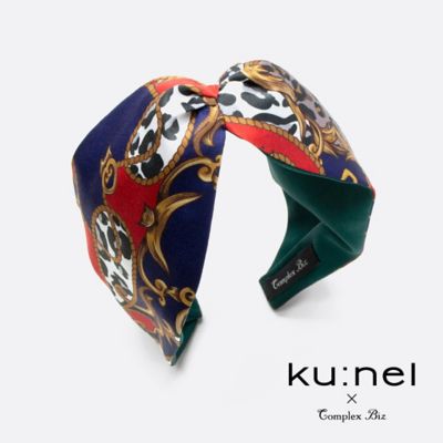 ＜Complex Biz (Women)＞ｋｕ：ｎｅｌ　×　Ｃｏｍｐｌｅｘ　Ｂｉｚ　リバーシブルコクーン　フレキシフィットヘアバンド
