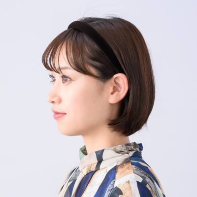 ソフトエレガントベルベット　フレキシフィットヘアバンド