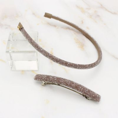 【美品】Complex Biz/ ラフィネ ロングスリムバレッタ ラフィネ ロングスリムバレッタ(ブラウン) | バレッタ | COMPLEX