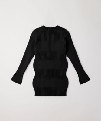 CFCL シーエフシーエルFLUTED CARDIGAN 黒 サイズ3 FLUTED LONG CARDIGAN CF000KE004