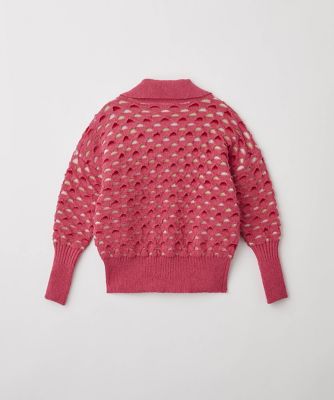 CFCL ニット ORIEL PAPER TOP - PINK MULTI - - ニット/セーター