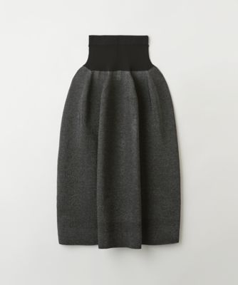 スカート cfcl POTTERY LUXE SKIRT  IRON GRAY POTTERY SKIRT