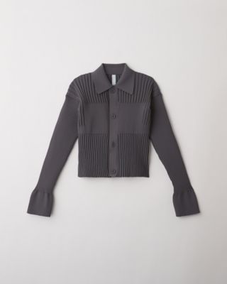 CFCL シーエフシーエル FLUTED CARDIGAN2 SALMON - www.sorbillomenu.com