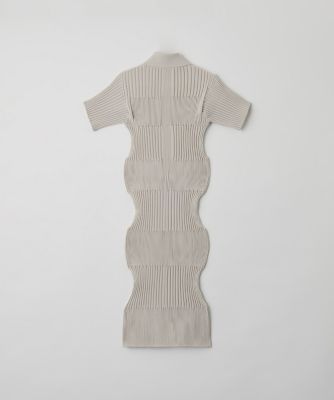 FLUTED SHORT SLEEVE SHIRT DRESS | CFCL 