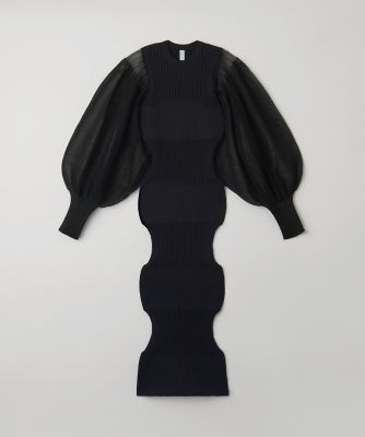 ★送料 関税込★elfelfelfarchives★LONG SLEEVE DRESS★ long sleeve knit dress – louren store
