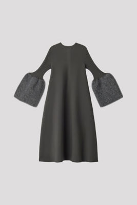 CFCL POTTERY LUXE BELL SLEEVE  DRESS ドレス身幅40cm