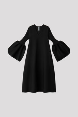 ＜CFCL (Women)＞ＰＯＴＴＥＲＹ　ＬＵＣＥＮＴ　ＬＯＮＧ　ＢＥＬＬ　ＳＬＥＥＶＥ　ＦＬＡＲＥ　ＤＲＥＳＳ